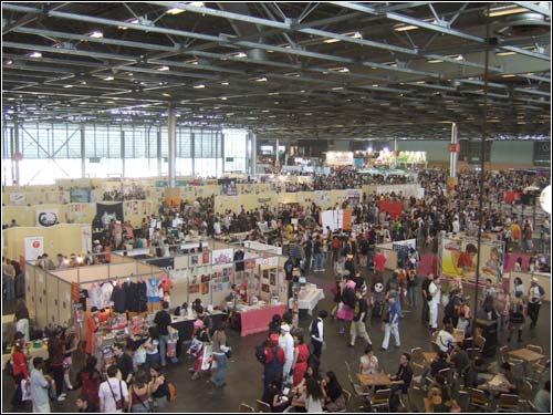 Japan Expo 2008 - Vue Aérienne du Salon